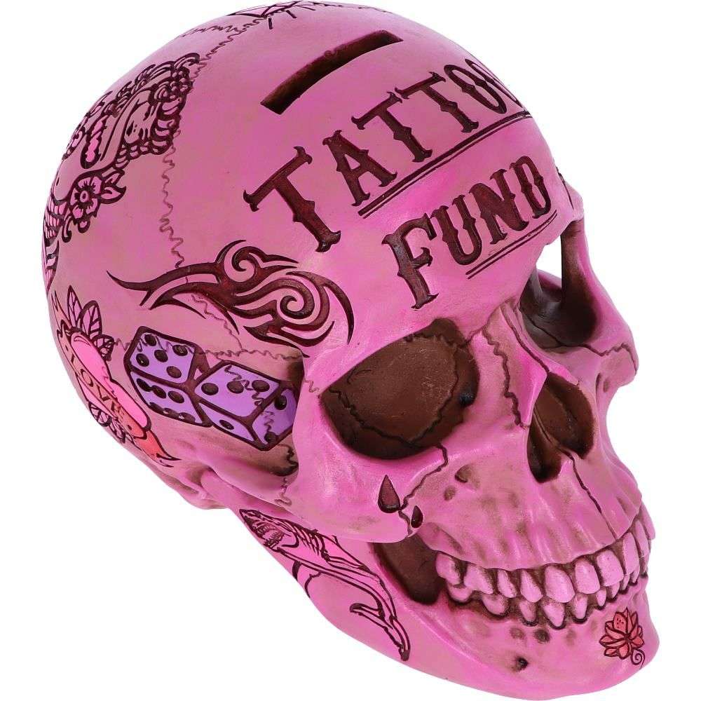 Nemesis Now - Tattoo Fund (Pink) Tirelire - Rose
